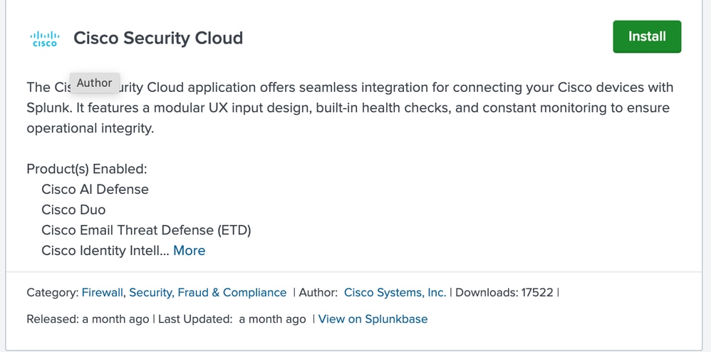 Install the Application