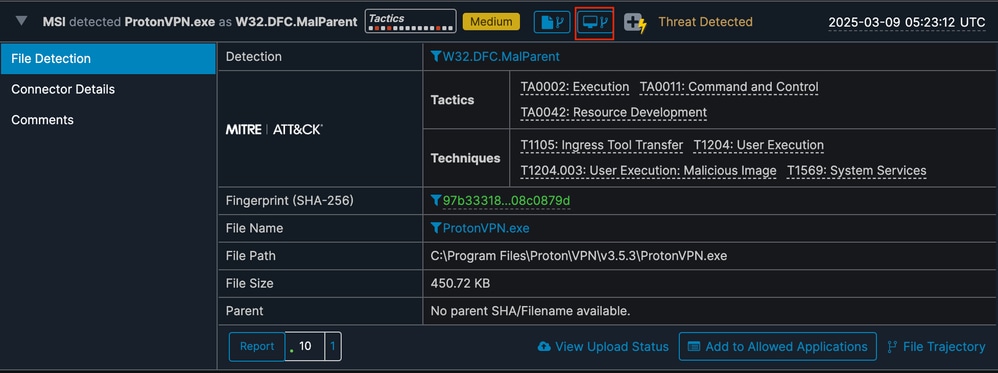 Device Trajectory Icon