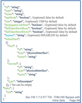 Inline Set REST API