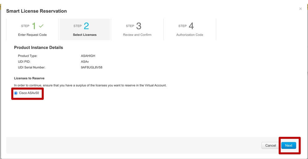 Review Details and Click Generate Authorization Code