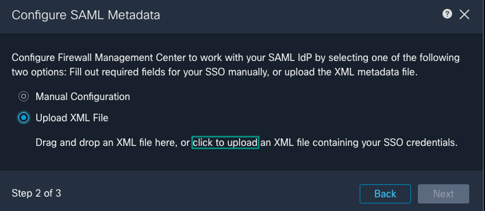 Upload XML File