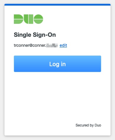 DUO Single Sign-On