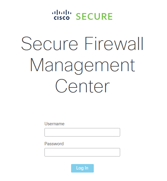 UI-toegang tot Secure Firewall Management Center