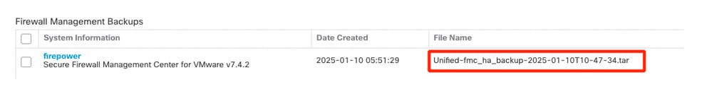 Backup File Name
