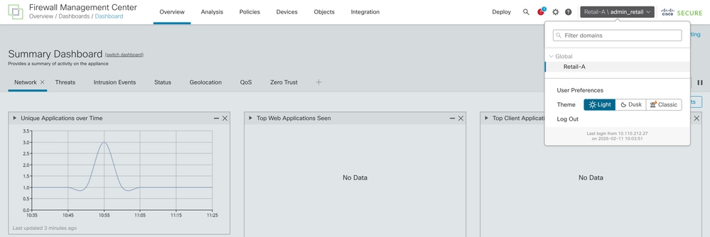 Cross-Domain Login Test