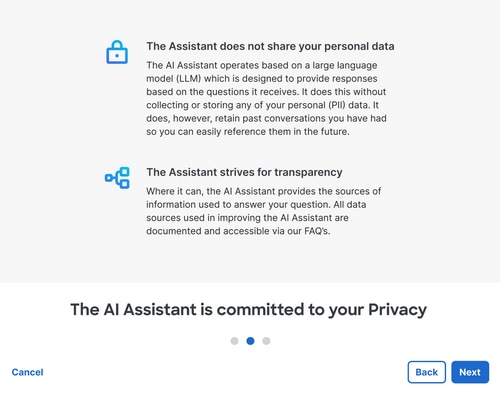 How AI Assistant Processes Information
