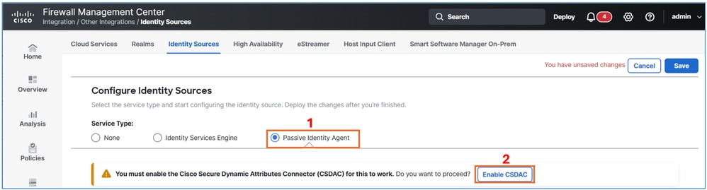 Passive Identity Agent