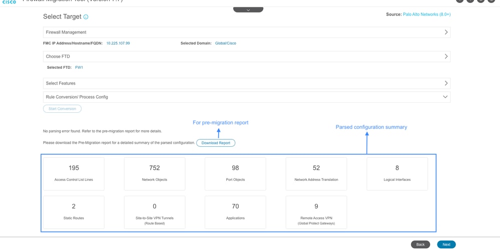 Parsed Configuration Summary