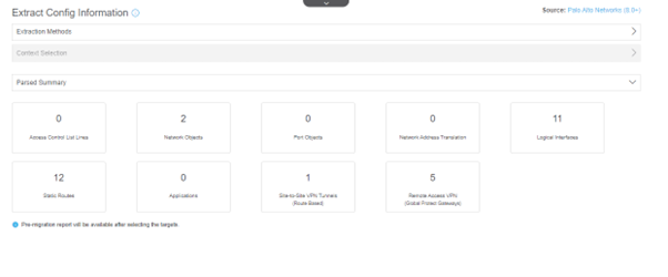 Extracting Configuration Information