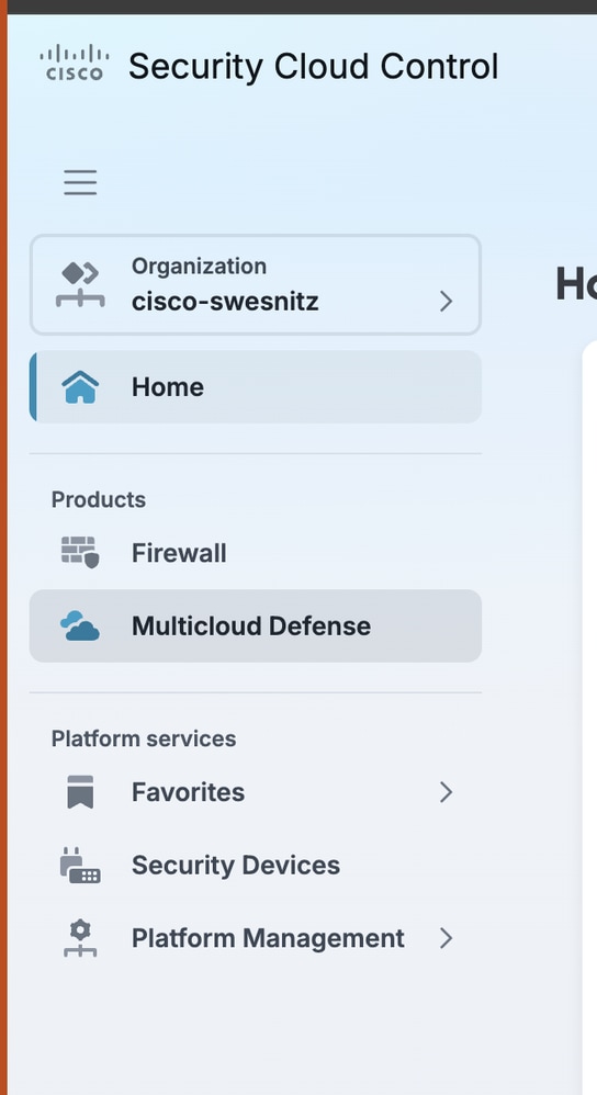 Connect the Azure Account to MCD