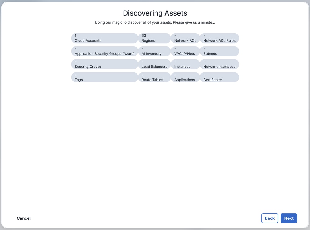 MCD Discovers and Displays he Azure Assets
