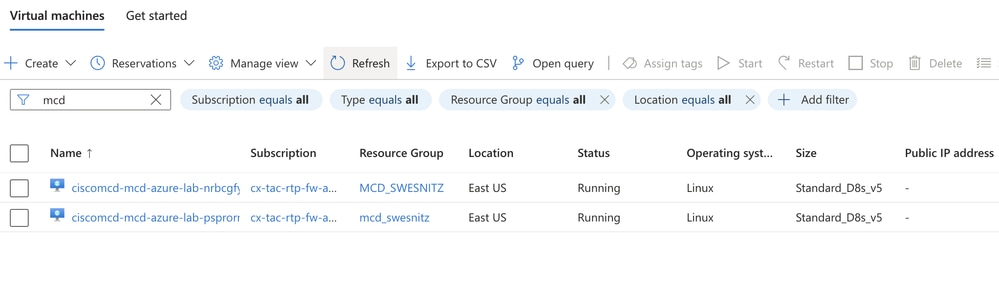 Confirm the Gateway Status from the MCD Dashboard