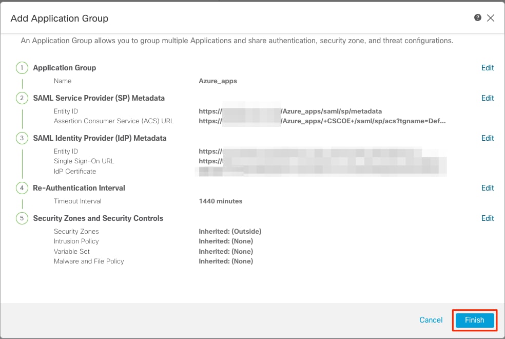 Verify Application Group Configuration 2