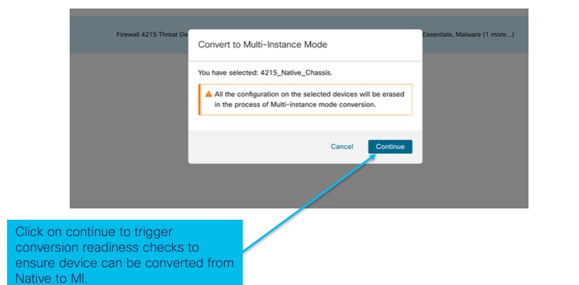 Validate Selected Devices