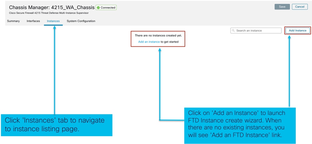 Create an Instance