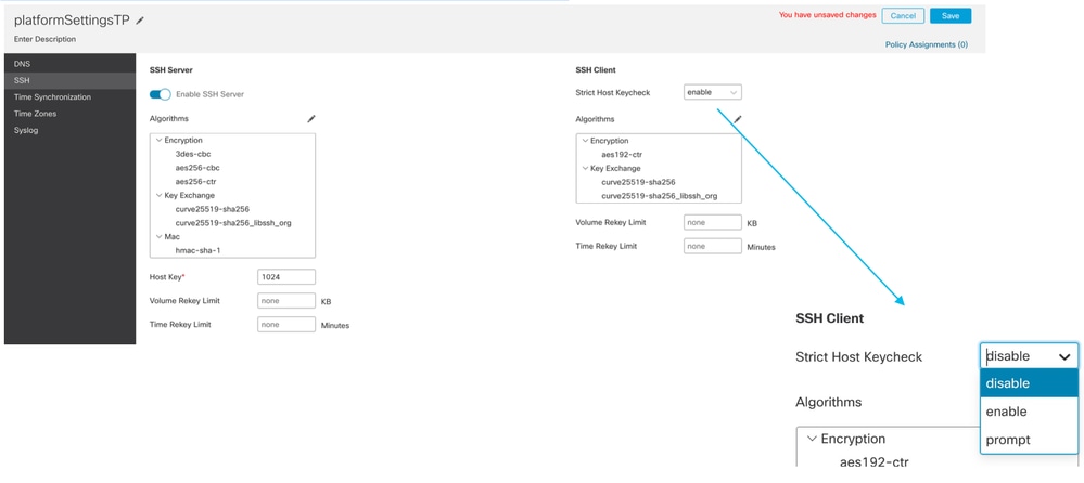 Add Network Objects for SSH Access List