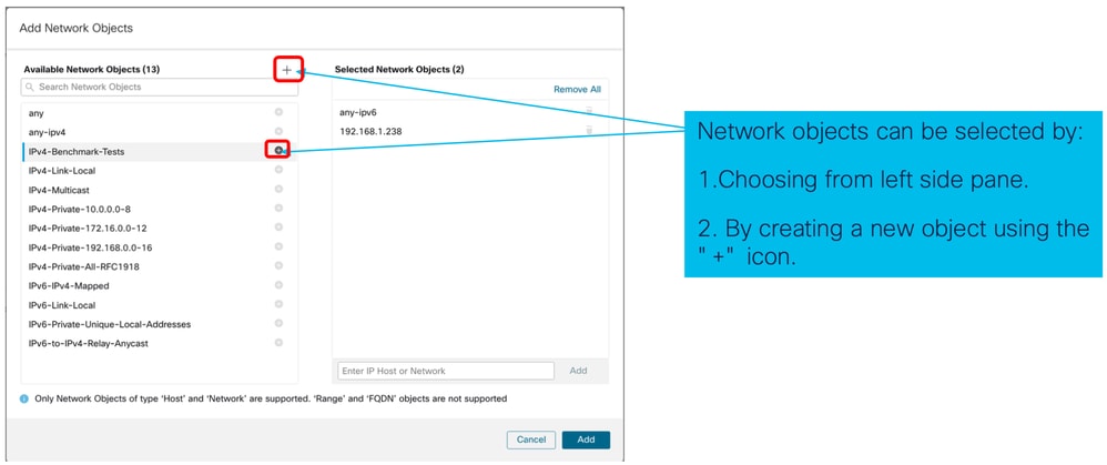 View Network Object(s)