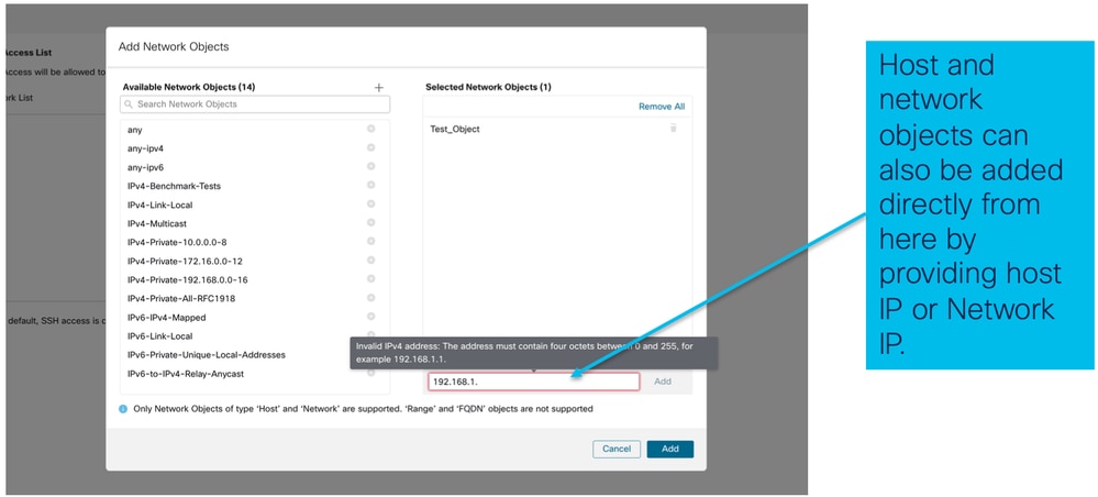 Time Sync from NTP from Management Center
