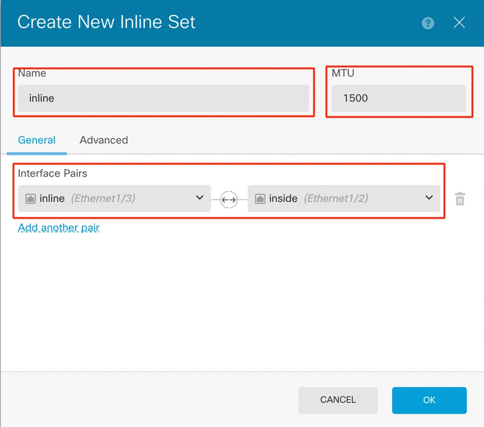 Interface Pairs