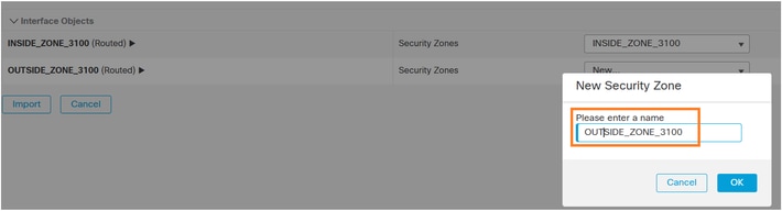 New Security Zone