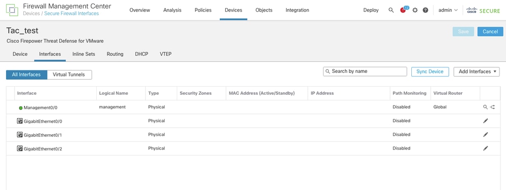 Merge confirmation on Management Interface name and Logical name