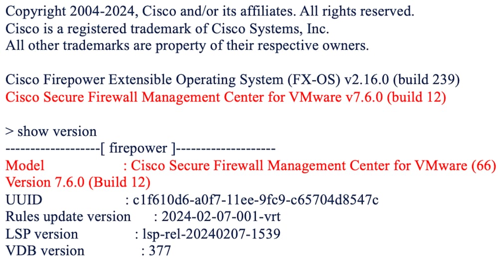 Firewall Management Center