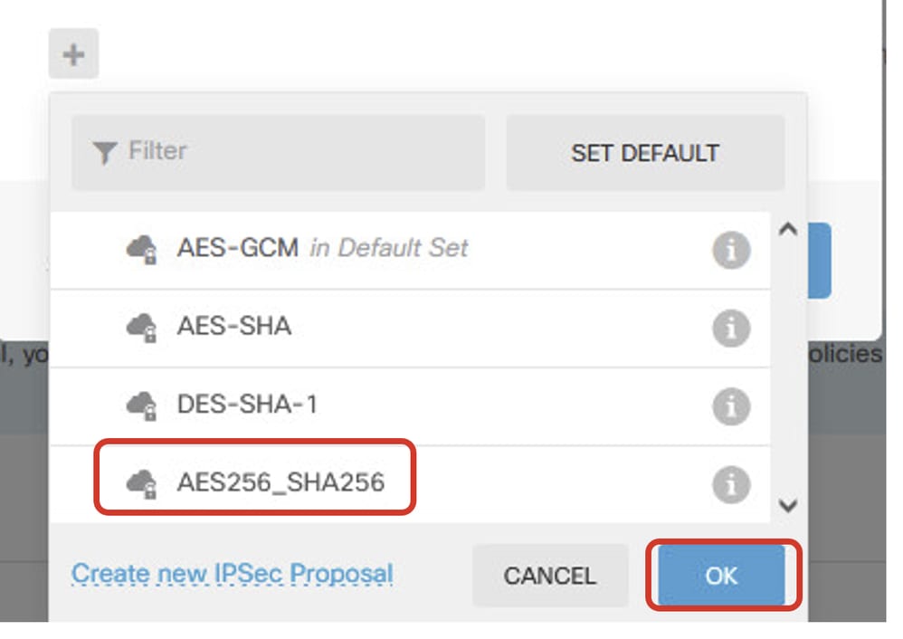Site1 FTD Enable New IKE Proposal