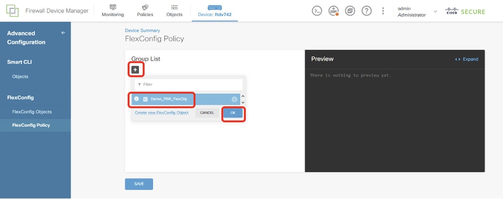 Site1 FTD Create PBR Flex Policy 1