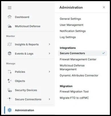 Secure Connectors Option Bordered