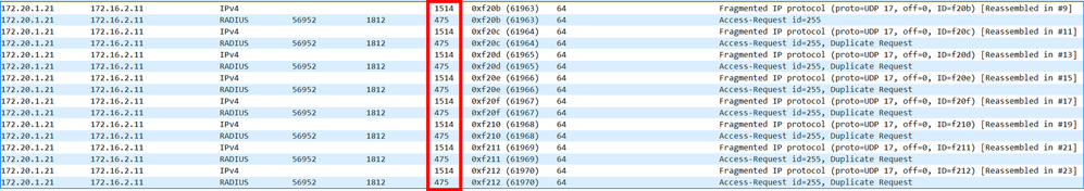 Screenshot of captures 1