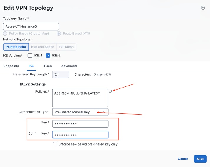 Add IKEv2 Settings