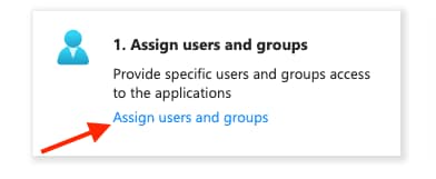 Assign Users And Groups To Application