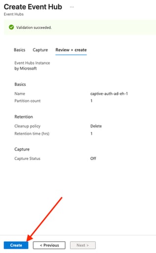 Provision Event Hub Instance