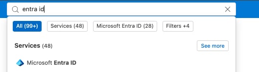 Search And Navigate To Entra ID Tenant Configuration