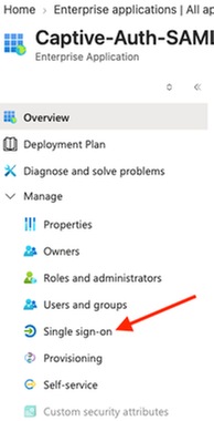 Manage Single Sign On Configuration