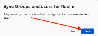 Confirm Download Of Users From Azure AD