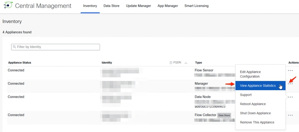 Cisco SNA Flow Collector - Admin UI Create Diag Pack