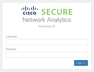 Appliance Admin UI Login