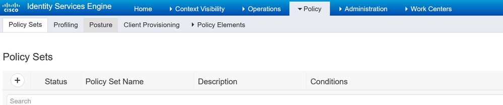 Add Policy Set in ISE
