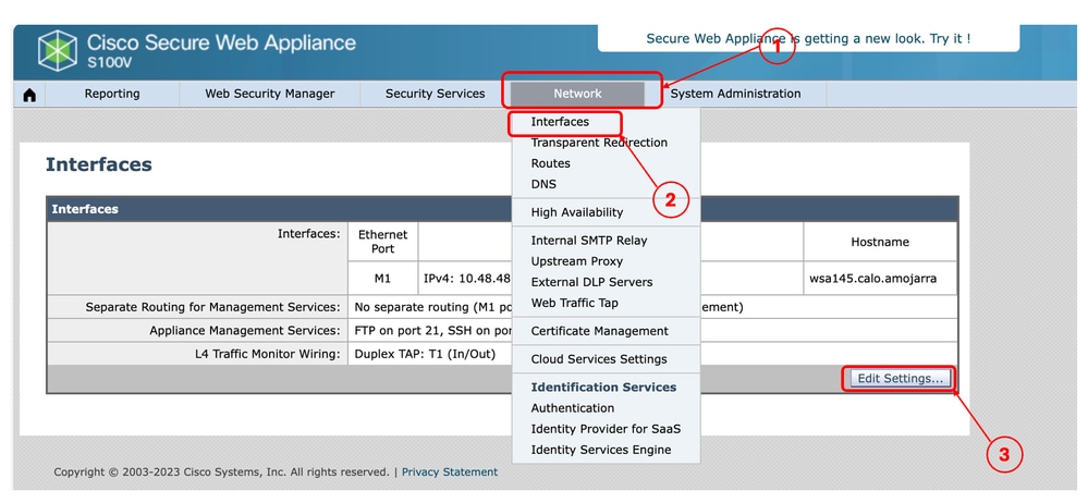 Image - Activer FTP sur SWA