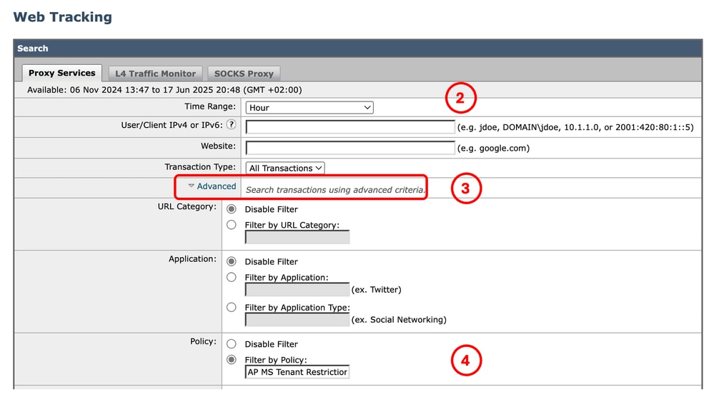 Image - Web Tracking Report