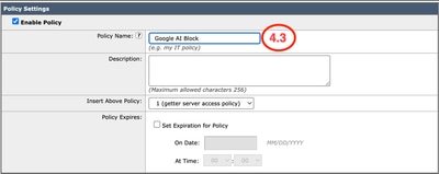 Policy Settings - Google AI Block