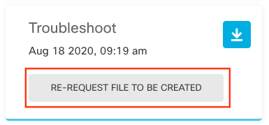 Re-request file to be created