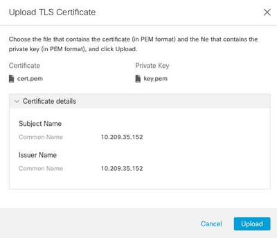 CTB Cert Upload
