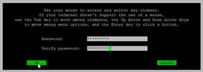 Entering a password into password fields