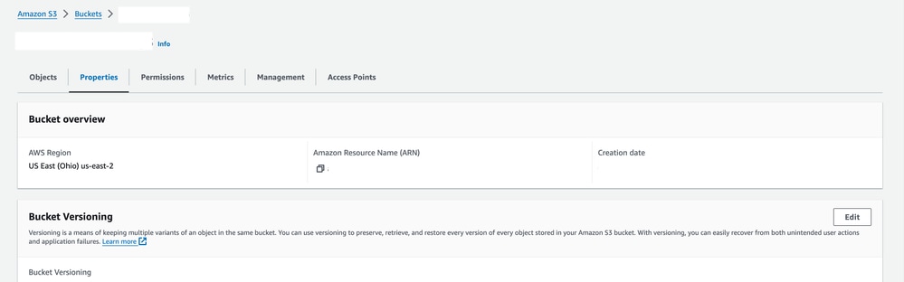 AWS - Bucket Overview