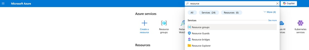Navigate to Resource Group