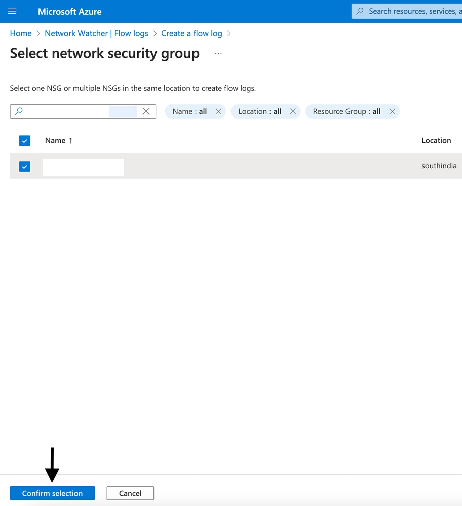 Select Target Resource