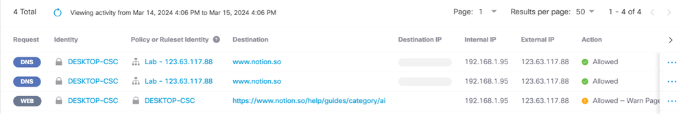 Activity Report Log