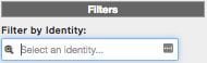 Filter by Identity